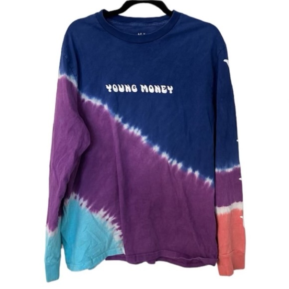 American Eagle Outfitters Other - American Eagle Young Money Men’s Long Sleeve Tie Dye T-Shirt Size XL GUC
